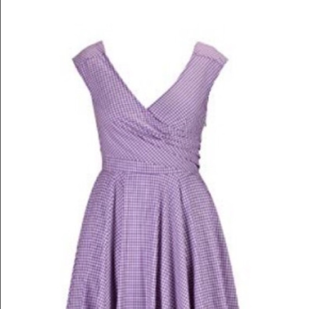 Eshakti Plaid Gingham Dress